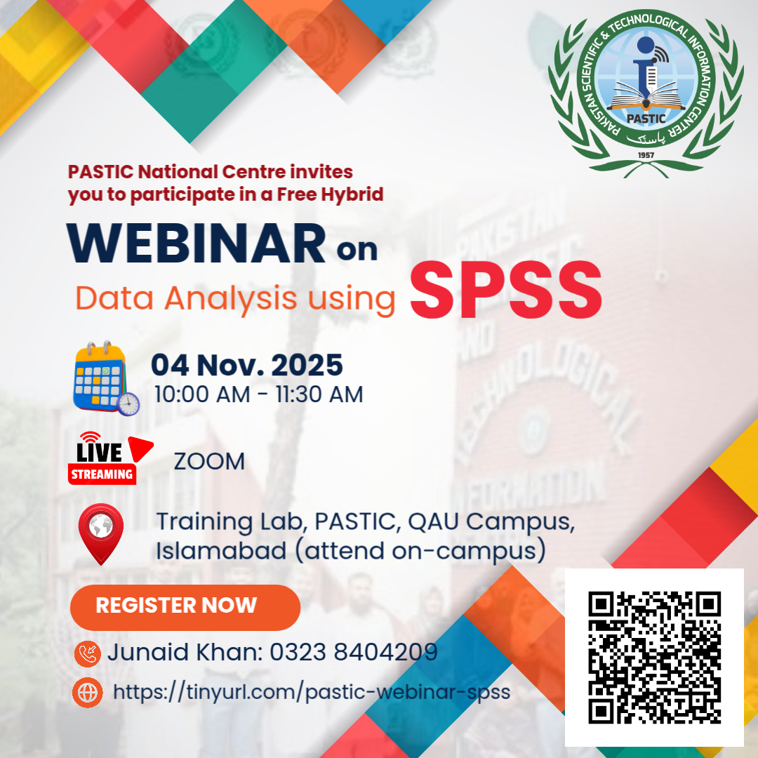 Free Webinar Data Analysis with SPSS - 04 November 2025