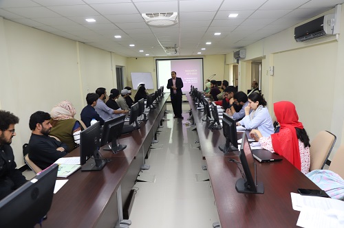 57th Training on Data Analysis with SPSS(23-24 October 2025) held at Pakistan Scientific and Technological Information Center, PASTIC.