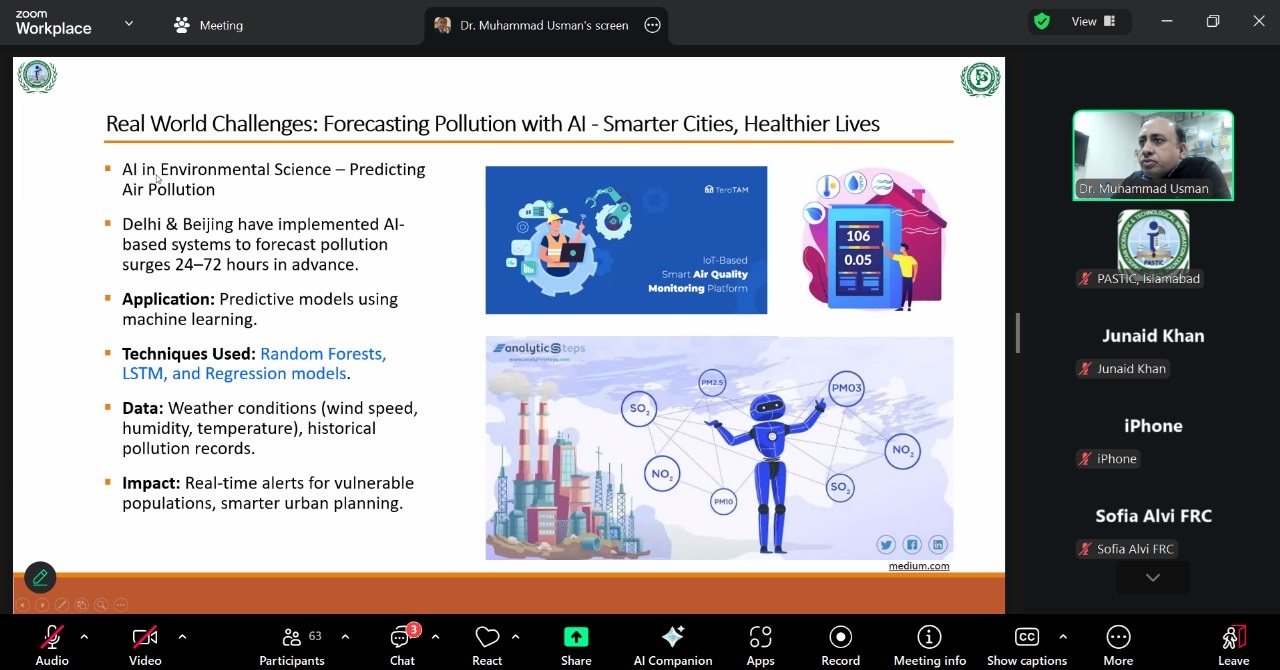 Report on Webinar: Foundations of AI – Unlocking the Power of Data, Algorithms, and Discovery held on 22nd October 2025